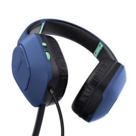 Auriculares Gaming con Micrófono Trust Gaming GXT 415 Zirox/ Jack 3.5/ Azules Auriculares Gaming con Micrófono Trust Gaming GXT 415 Zirox/ Jack 3.5/ Azules