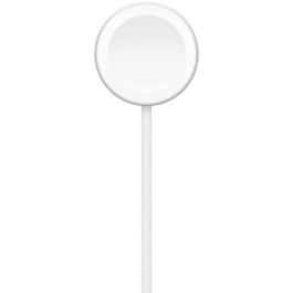 Apple MT0H3ZM/A Cargador Magnético Rápido Inalámbrico para Apple Watch, Blanco, 1m