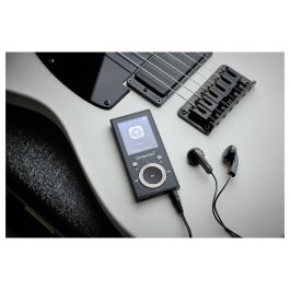 Intenso Video Scooter BT - Reproductor MP4/MP3 con Bluetooth 5.0, Pantalla LCD de 1.8 Pulgadas (4.57 cm), 16 GB de Memoria, USB 2.0, Negro, Incluye Auriculares