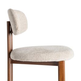 Taburete 75 cm Beige Tejido-Metal 50 X 47 X 109 cm