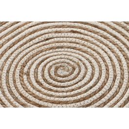 Alfombra Kids DKD Home Decor Natural Multicolor 90 x 1 x 90 cm (2 Unidades)