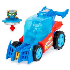 Superthings Turbo Spinner - Heroe Pstsp116In341 Vehículo Lanzador Peonza Kazoom