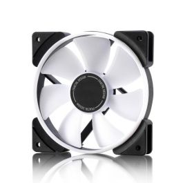 Fractal Design Ventilador Prisma AL-12 PWM 12cm Negro Blanco Iluminación LED PWM para Carcasa de Ordenador