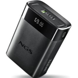 NGS TWIX30 Powerbank 30000mAh 140W Carga Rápida para Portátiles y Móviles Negra con Pantalla LED