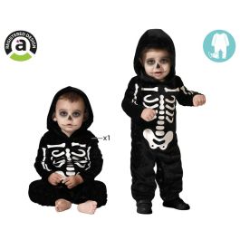 Disfraz de Esqueleto para Bebé, Halloween, Mono Negro con Huesos Blancos, 24 Meses, Poliéster Precio: 11.49999972. SKU: B17MAYJE7F