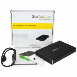 Caja Externa Startech UNI251BMU33 Negro USB SATA Micro USB B USB 3.2 Caja Externa Startech UNI251BMU33 Negro USB SATA Micro USB B USB 3.2