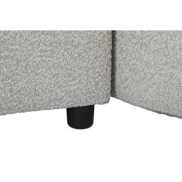 DKD Home Decor Sofá Moderno Modular de Poliéster y Madera, Blanco Roto 250x241x66 cm, Asiento 40 cm