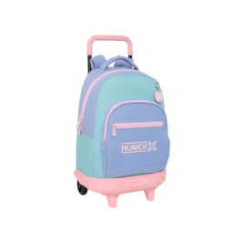 Safta Mochila Grande Munich Mellow con Ruedas Compact Extraíble 450x330x220 mm