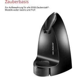 ESGE 99205 Batidora de inmersión 180W, 3 cuchillas, 2 velocidades, 11500-16000 RPM, Negro/Blanco, Fácil de limpiar
