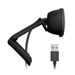 Logitech Brio 105 Business Webcam 1080p con Obturador de Privacidad, Micrófono y Plug-and-Play. Ideal para Empresas, compatible con Windows, macOS, Google Meet.