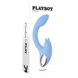 Vibrador Doble Estimulación Evolved Playboy Azul