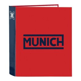 Carpeta de anillas Munich Supra Rojo A4 (40 mm) Precio: 1.9920593. SKU: S4305994