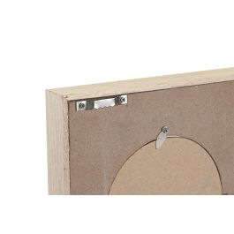 DKD Home Decor Marco Multifoto Shabby Blanco Natural 2.5 x 23 x 40 cm (4 Unidades) 3 Fotos