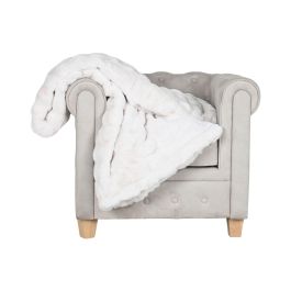 Manta Urban DKD Home Decor Crudo 240 x 1 x 220 cm Manta Urban DKD Home Decor Crudo 240 x 1 x 220 cm