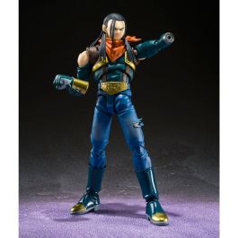 Tamashii Nations S.H. Figuarts Dragon Ball GT Super Android 17 - Figura de 15 cm con accesorios