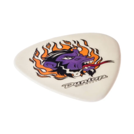 Dunlop Pack 36 Púas Graphic Artist Alan Forbes Flame Ape Blanca - 0.60 Mm