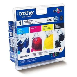 BROTHER Pack cartuchos Negro, Cian, Magenta y Amarillo DCP-145C/DCP-165C, Precio: 47.98999997. SKU: S8402107