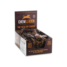 Chewllagen Ternera Mini Rolls 12.5 cm 5Pk Display 40Pks Premiun para Perros