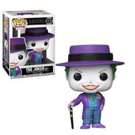Funko 47709 Funko Pop! Joker Edición Chase con sombrero de copa Batman 1989 DC Heroes Figura 9 cm
