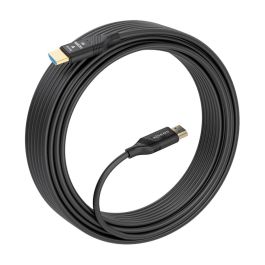 AISENS - CABLE HDMI V2.1 AOC ULTRA ALTA VELOCIDAD / HEC 8K@60HZ 4K@120HZ 4:4:4 48GBPS, A/M-A/M, NEGRO, 15M