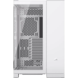Corsair Caja PC 6500X Cámara Media Torre Doble Cámara Vidrio Templado Blanco COR0840006664703