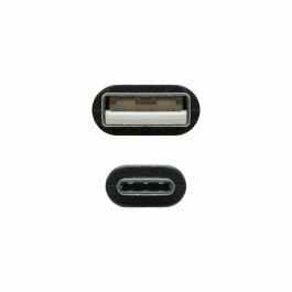 Cable USB A a USB-C NANOCABLE 10.01.2103 Negro 3 m