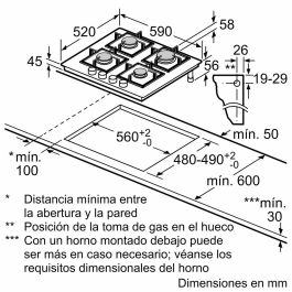 Placa de Gas Balay 3ETG664RB