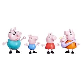 Peppa Pig Figuras de la Familia - Set de 5 Personajes Surtidos de ABS, PP, PVC para Niños +3 Años Precio: 12.68999963. SKU: B1DB924JAR