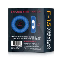 Anillo para el Pene Forto Azul (Talla única)