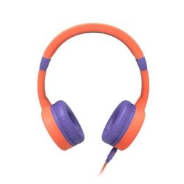 Energy Sistem Auriculares Lol&Roll Orange Infantiles con Limitación de Volumen y Micrófono Incluido para Niños