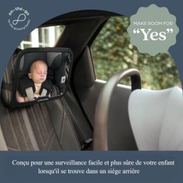 Dreambaby DRE9312742402631 Espejo retrovisor regulable para asiento trasero, rectangular, grande, 20x24 cm, Negro Dreambaby DRE9312742402631 Espejo retrovisor regulable para asiento trasero, rectangular, grande, 20x24 cm, Negro