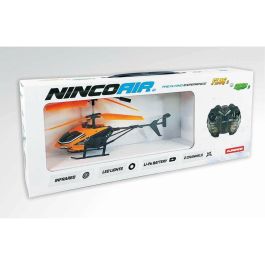 Ninco Flog 2 Helicóptero a Radiocontrol con Infrarrojos y 2 Canales para Uso Interior, 21x9.5x15 cm, para Niños +8 Años Ninco Flog 2 Helicóptero a Radiocontrol con Infrarrojos y 2 Canales para Uso Interior, 21x9.5x15 cm, para Niños +8 Años