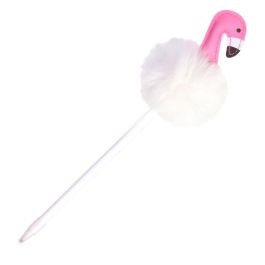 Creatrice de Genie Bolígrafo Flamenco/Unicornio My Funny Papet con Pompón Tinta Azul