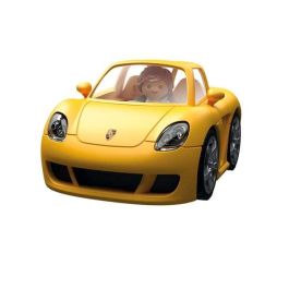 Playmobil Coche de Juguete Porsche Carrera GT con Figura, para Niños a partir de 3 Años