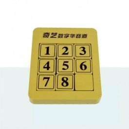 Qiyi Juego Ingenio Slice Mini Klotski Magnético - Puzzle Deslizante 3x3 con Imanes