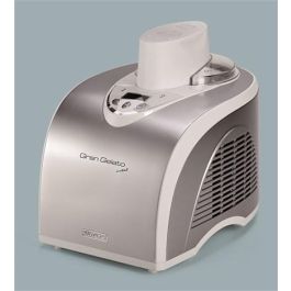 Ariete Heladera Gran Gelato Metal 693 Auto Refrigerante con Compresor Interno y Pantalla LCD para Helados Caseros