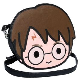 KARACTERMANIA Bolso bandolera Harry Potter Chibi 21cm, bandolera urbana con cremallera y asas ajustables