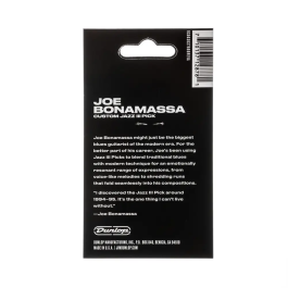Dunlop Pack 6 Púas Signature Joe Bonamassa Custom Jazz III Variado