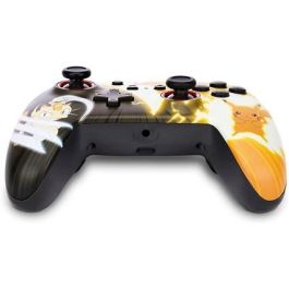 Power A Mando con Cable NSGP0039-02 para Nintendo Switch Pikachu vs. Meowth, Control con Cable Mejorado con Botones Asignables y Cable de 3m
