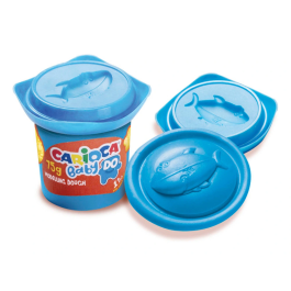 Carioca Baby Dough Pasta de Modelar Bote 75 g Set 8 Colores Surtidos para Bebés +12 Meses No Tóxico