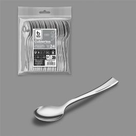 Best Products Cuchara de degustación 10 cm, Plata, Plástico Reutilizable, 24 Unidades Precio: 1.49999949. SKU: B1HP8FNNQR