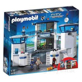 Playmobil 6919 Estación de Policía con Prisión, Escapada de Prisionero, Pared Rompible, 3 Figuras y Caja Huellas Digitales Precio: 109.50000028. SKU: B1JYQRW2AF
