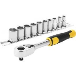Trinquete Stanley 72 Dientes - 1/4 + 10 Enchufes - 11 Piezas Precio: 33.7900002. SKU: B15T4SPHLN