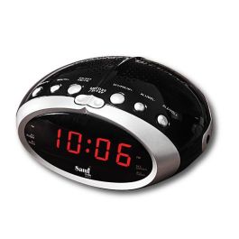 SAMI Radio Reloj Despertador PLL con AM/FM, 0.6" Digital, Salida de Alimentación Precio: 21.49999995. SKU: B1HANYW3NH