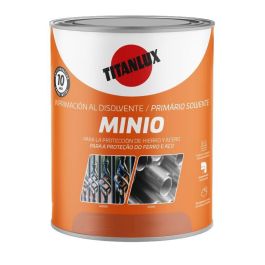 Titan Imprimación Sintética Antioxidante Minio Gris Mate 750ml - Excelente Adherencia y Resistencia a la Intemperie Precio: 24.58999994. SKU: B1B4XK5JPT