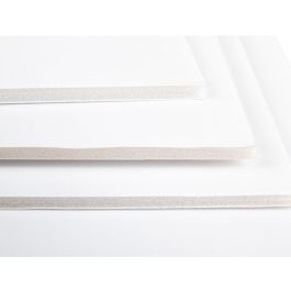 Carton Pluma Liderpapel Blanco Doble Cara 70x100 cm Espesor 3 mm 10 unidades