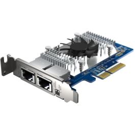 QNAP QXG-10G2T-X710 Adaptador de Red PCIe 3.0 x4 10GbE Interno Alámbrico