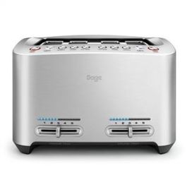 Sage STA845BAL2EEU1 Tostador 4 Ranuras Smart con Función 'A Bit More' y 'Lift and Look'
