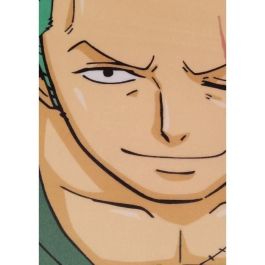 One Piece ONE3700891706780 Cojín 3D Roronoa Zoro de Microfibra - 40 cm