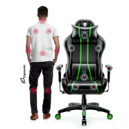 Silla Gaming Diablo Chairs Diablo X-One 2.0 Normal Size Negro Verde